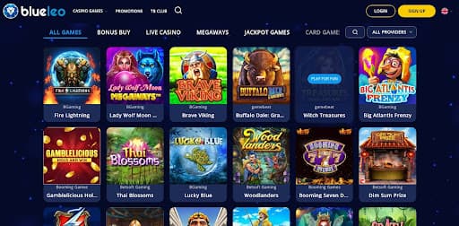Blueleo Casino Games
