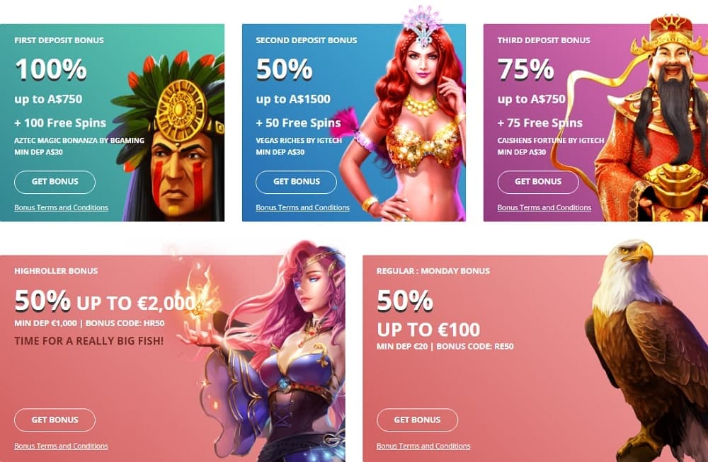 Boho Casino Bonuses