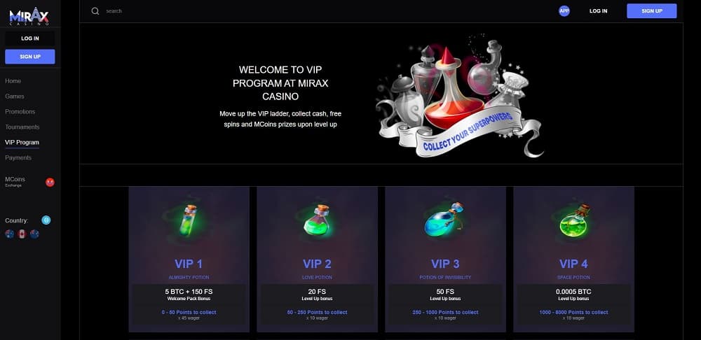 VIP MiraX