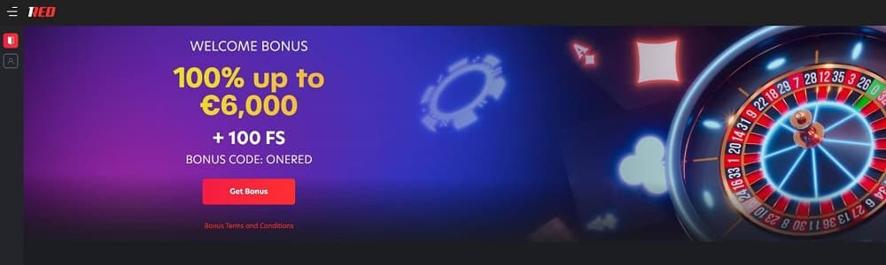 Welcome to the 1Red Casino with a special bonus offering in Australia.