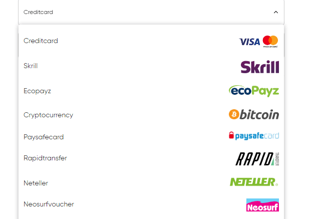 payment options of million-vegas