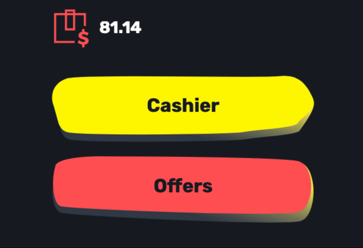 Dave's ending balance after playing at Slotty Way Casino was ...