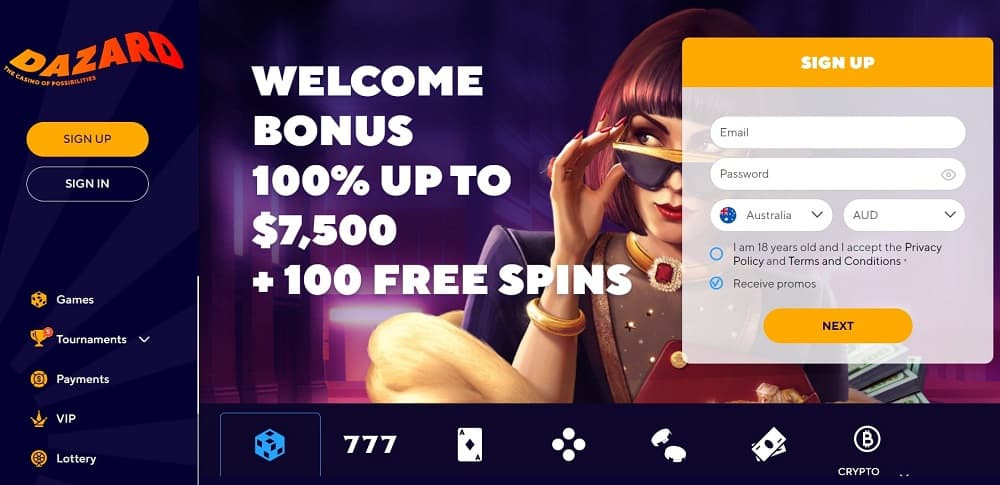 Dazard casino review