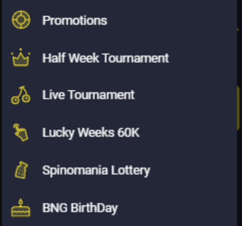 GetSlots Casino features