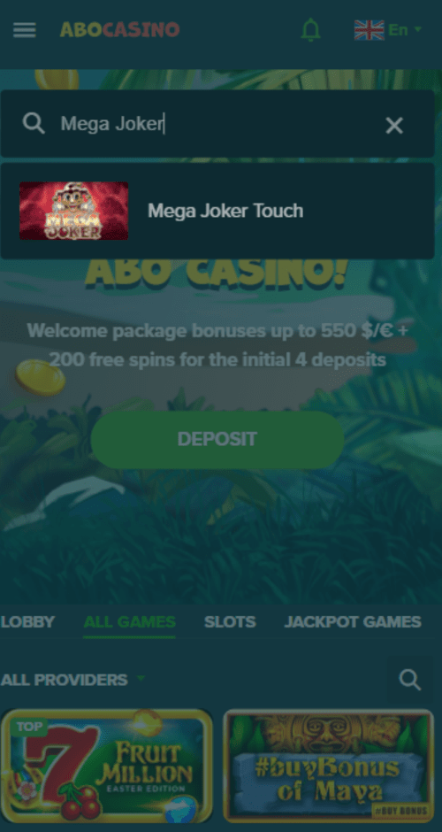 Mega Joker abocasino