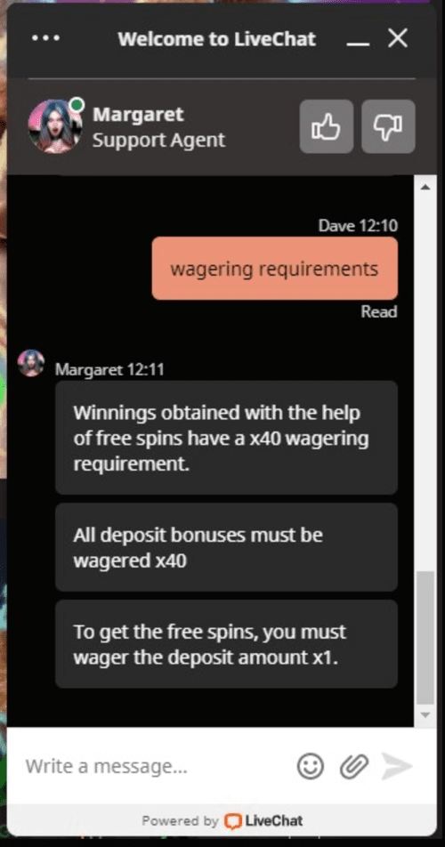 National Casino Customer Service