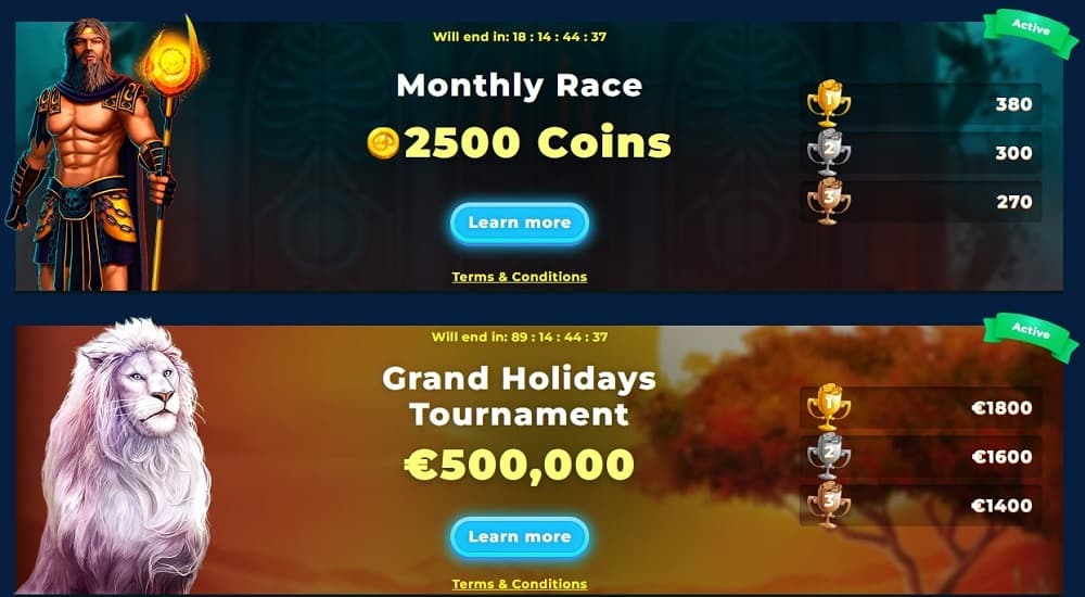 Wazanba casino tournaments