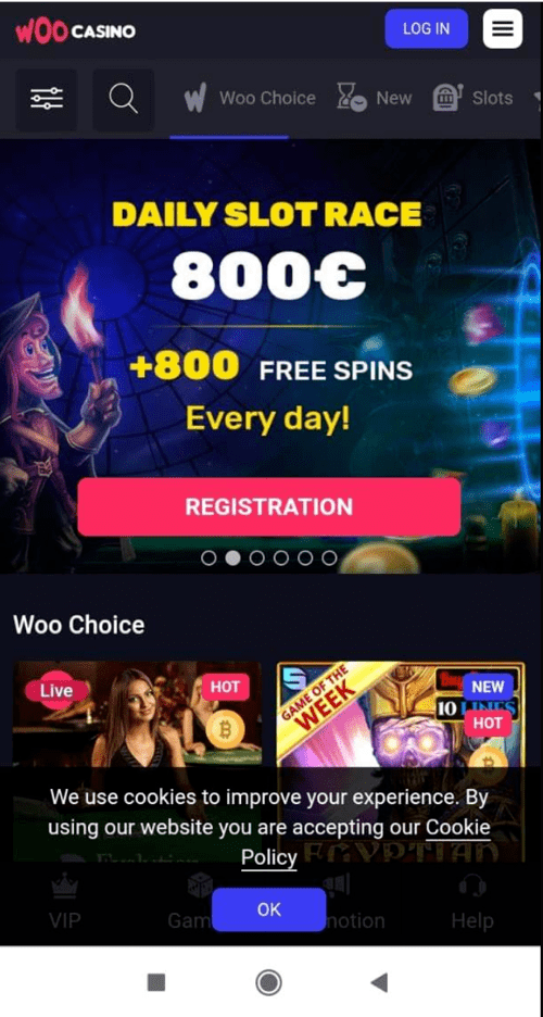 Woo Casino’s customer support is prompt and reliable.