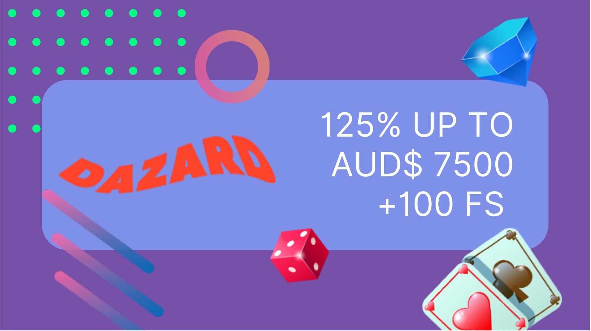 Indeed, Dazard Casino's platform is accessible via smartphones or tablets. Simply visit their web portal and select any game of your choice.